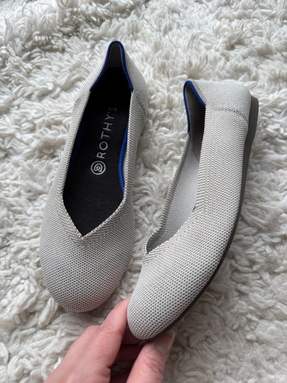 Rothy’s Ecru‎ Flats